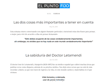 Tablet Screenshot of elpuntofijo.com